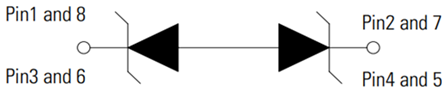 Littelfuse SP3312T 3.3V 15A Diode Array